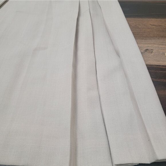 Evan Picone Vintage Pleated Midi Skirt Formal Business Casual Beige Size 10 - Picture 3 of 9